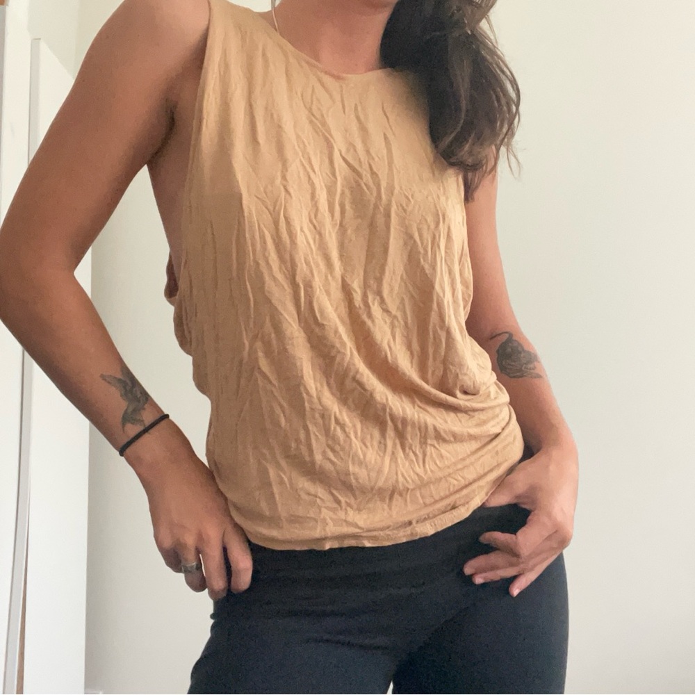 RVCA Tan Women's Tank Top